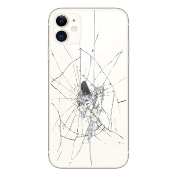 Reparación de Tapa Trasera iPhone 11 Blanco - GoFix