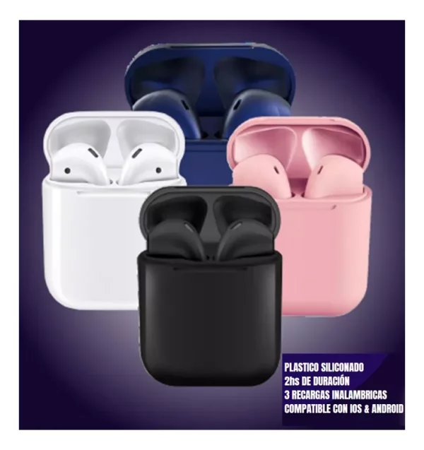 Auriculares Inalámbricos Bluetooth Inpods12 - Image 2