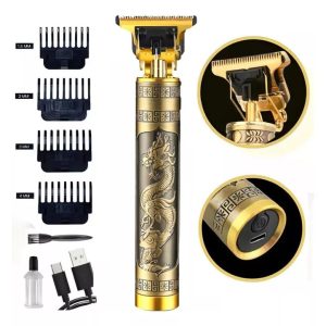 Máquina De Afeitar Usb Afeitadora Corta Barba Portátil